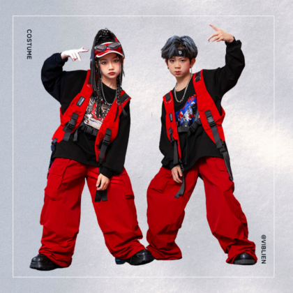 ブラック×レッドの最強バトルコーデ