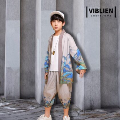 キッズダンス衣装 和柄セットアップ