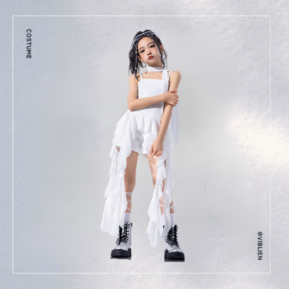 ホワイトフェアリードレスコーデ