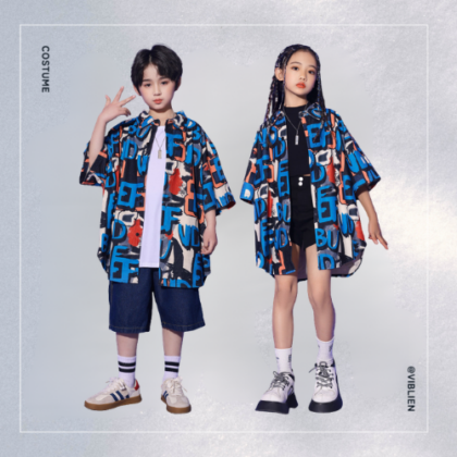 グラフィックストリート・ダンスシャツ